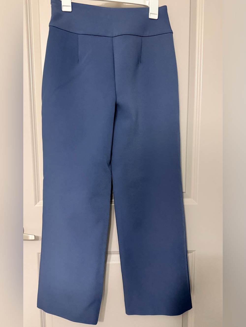 Meshki light blue Straight-Leg Wide Pant